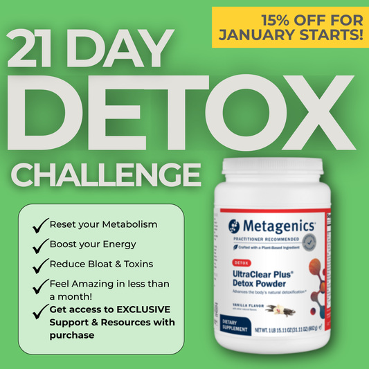 UltraClear Plus pH Detox Powder - Vanilla - 21 Servings