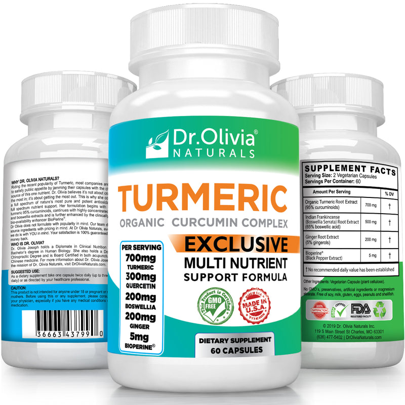 Dr. Olivia Naturals Turmeric