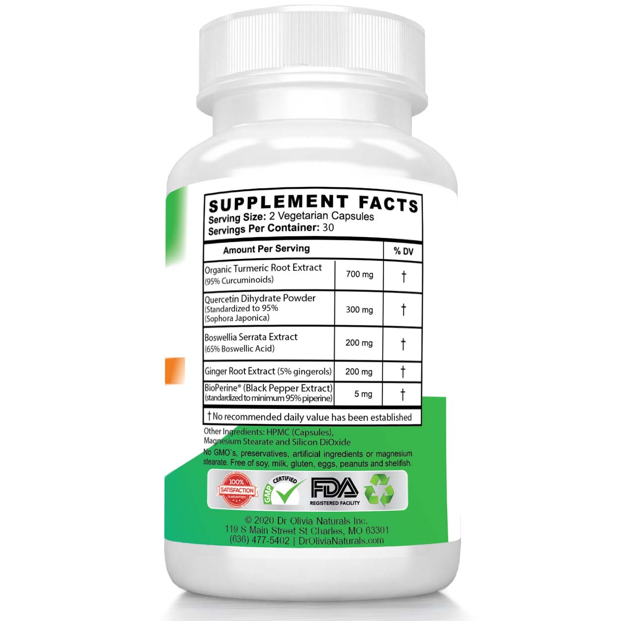 Dr. Olivia Naturals Turmeric