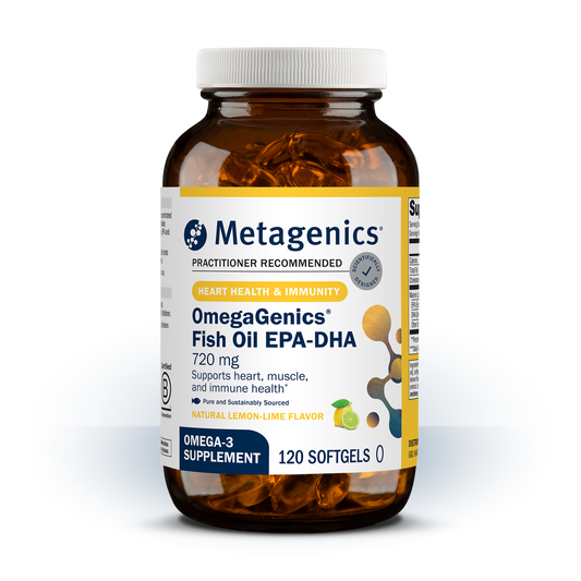 OmegaGenics Fish Oil EPA-DHA 720mg - Choose your size
