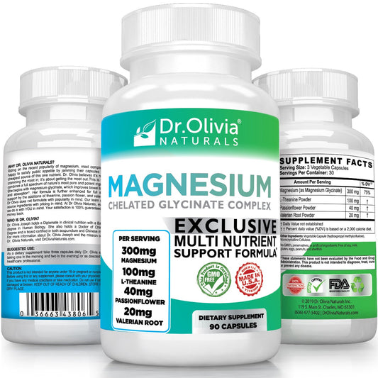 Dr. Olivia Naturals Magnesium Glycinate