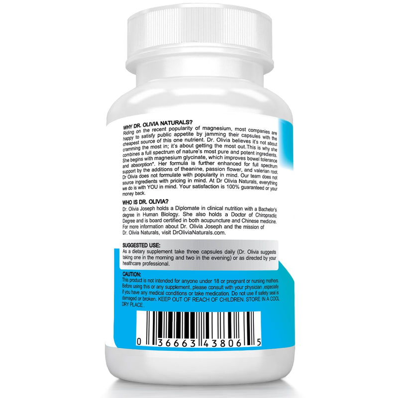 Dr. Olivia Naturals Magnesium Glycinate