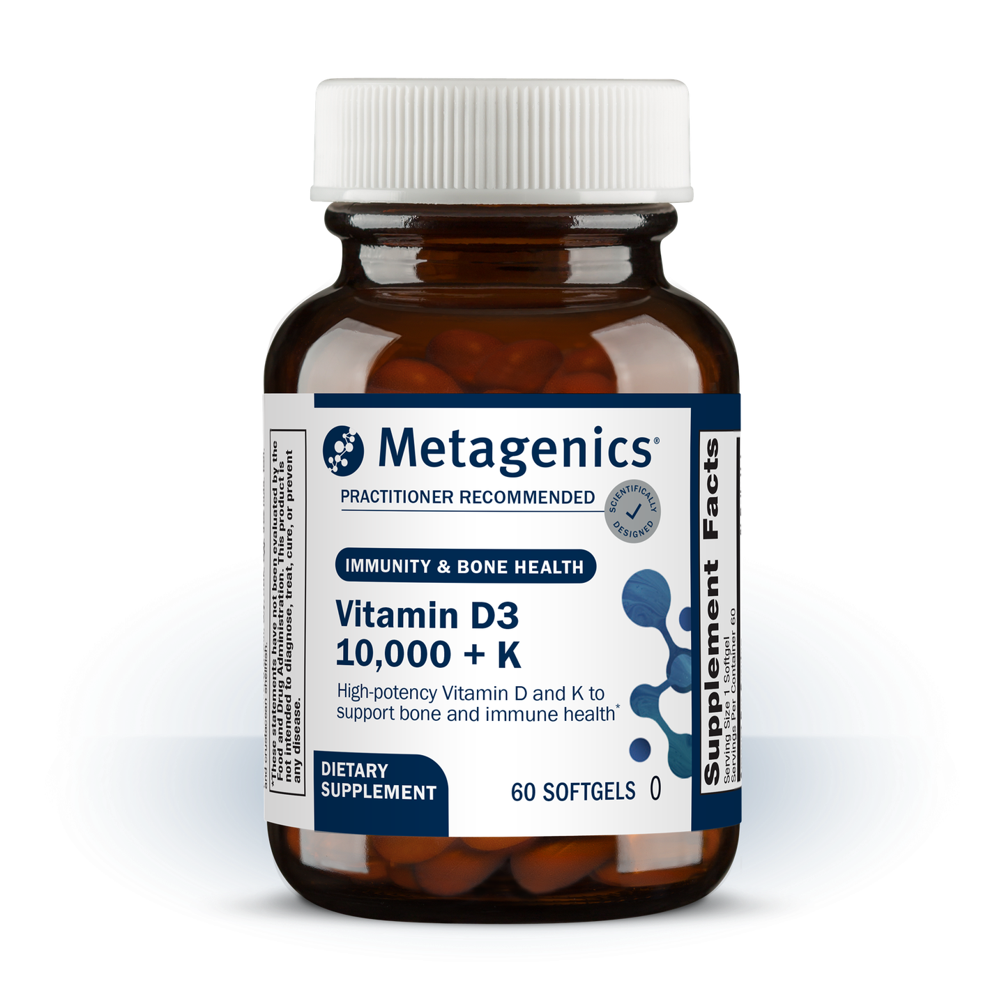 Vitamin D3 10000 + K - 60ct